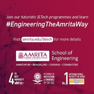 Amrita B.Tech Admissions 2021 - Amrita online admission portal