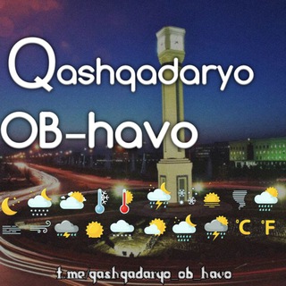 QASHQADARYO OB_HAVO ?⛈ ( Rasmiy ) - ob havo qamashi
