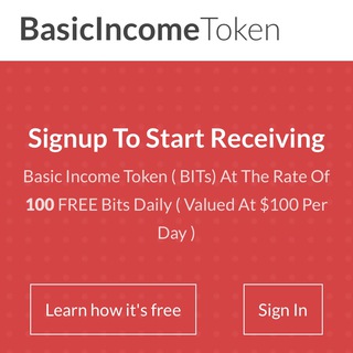 Basic Income Token .Io